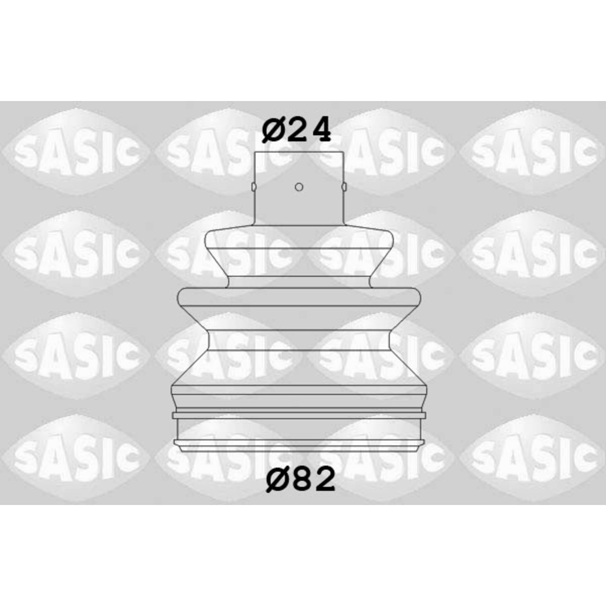 Image of Balgenset, aandrijfas   links