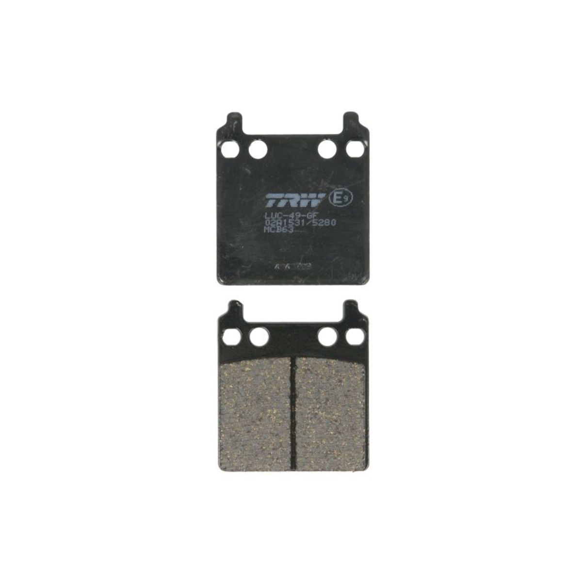 Set di pastiglie freno TRW MCB63