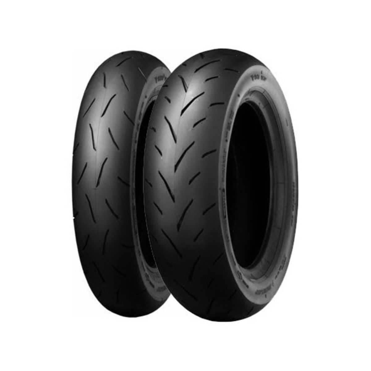 DUNLOP TT93 GP 3.50-10 TL 51J, Pneu scooter Avant/Arrière