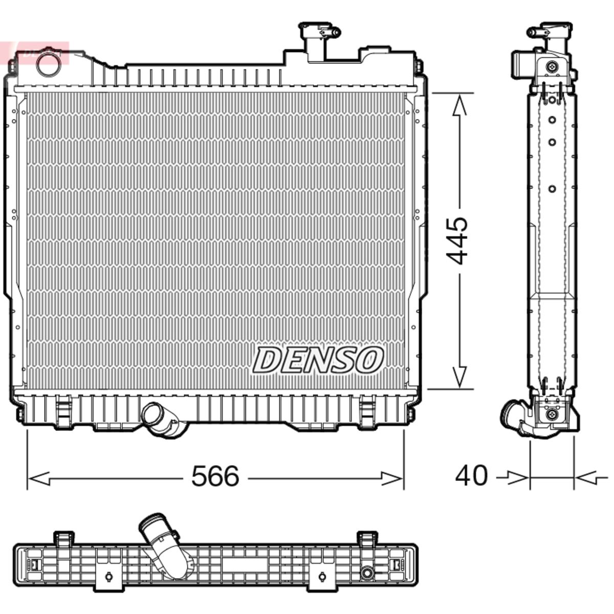 Image of Radiator, motorkoeling