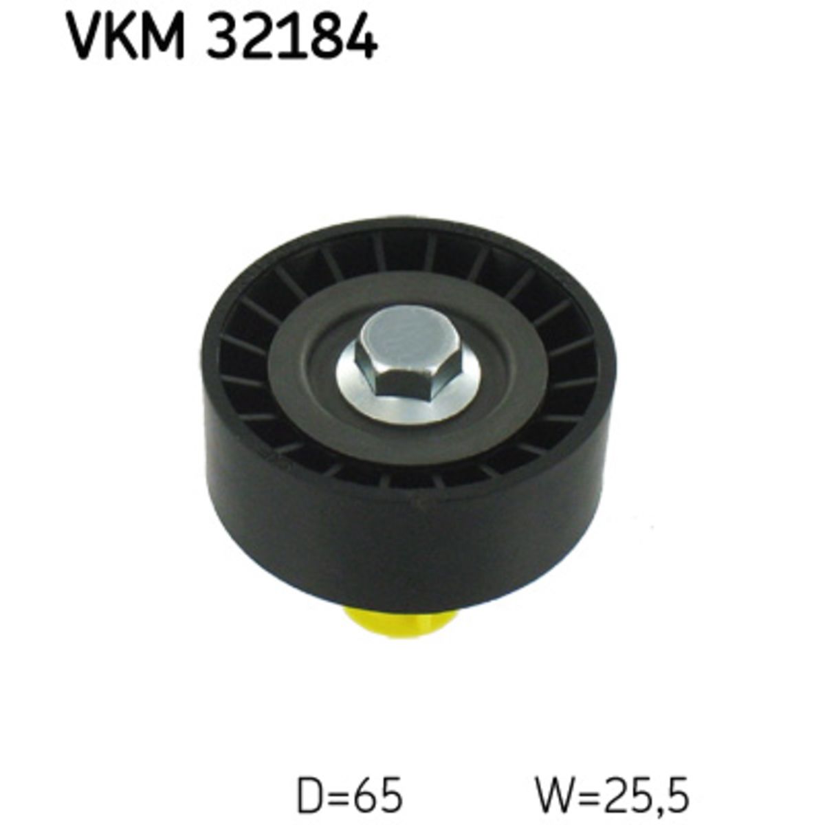 Image of Rondsel/geleiderpoelie, V-riem