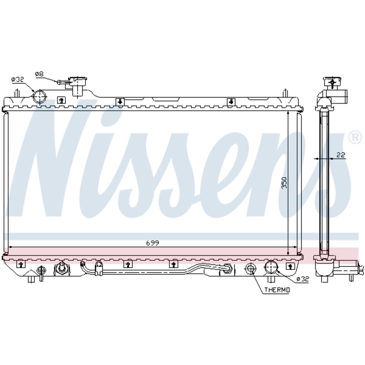 Image of Radiator, motorkoeling