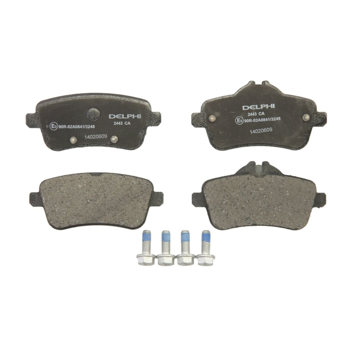 Delphi Jeu De Plaquettes De Frein Lp2443, Arrière