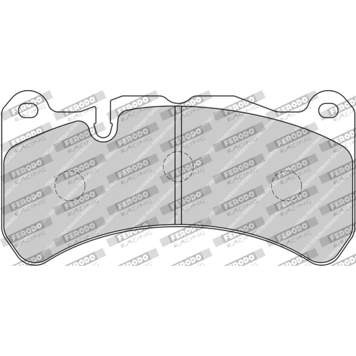 Jeu de plaquettes de frein FERODO FRP3100R