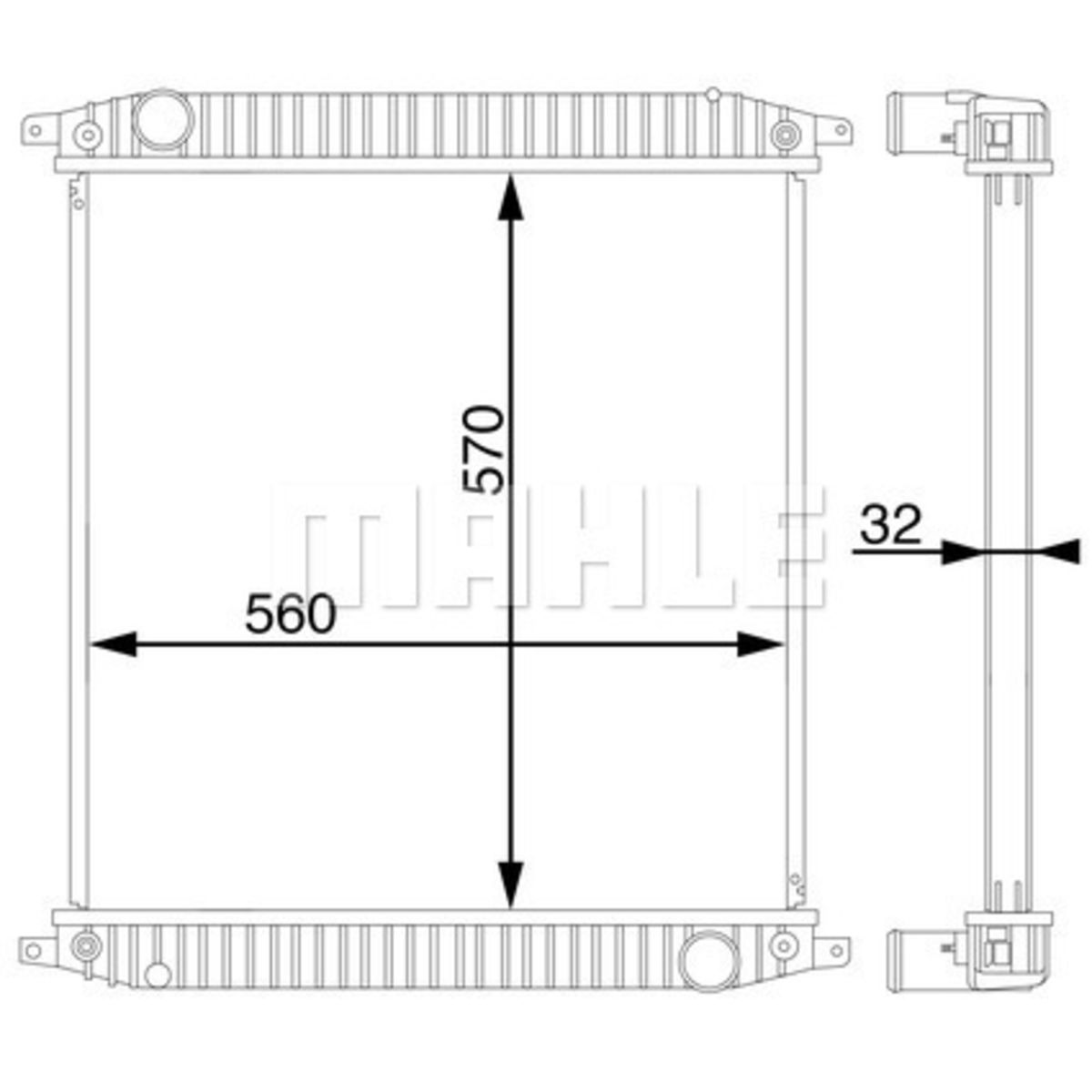 Image of Radiator, motorkoeling