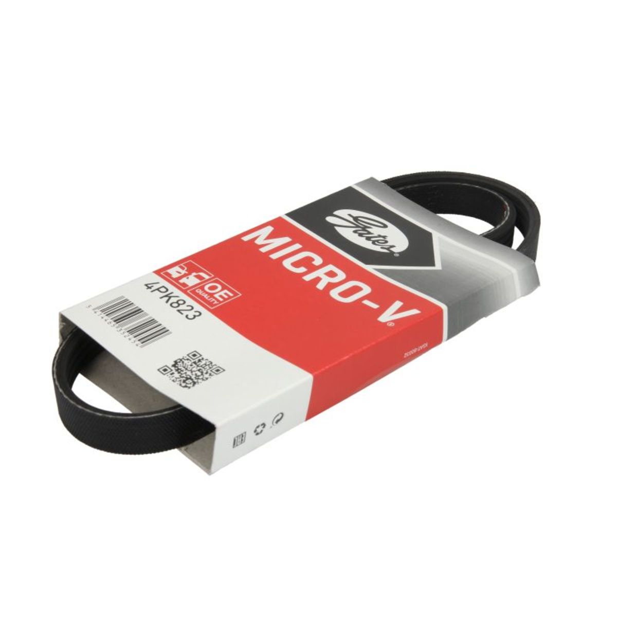 Nero Cinghia Poly-V Gates 4Pk823
