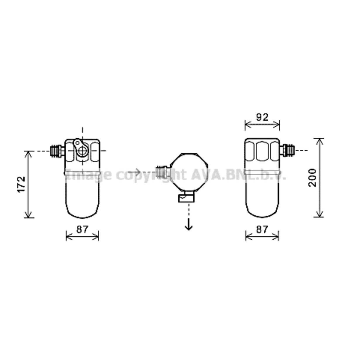 Asciugatrice, condizionatore d'aria AVA COOLING OLD563