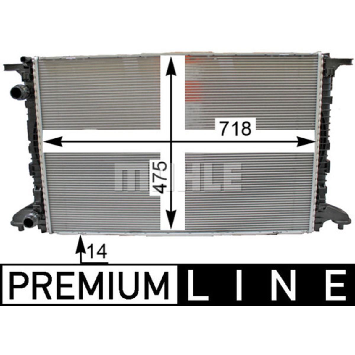 Mahle Radiatore, Raffreddamento Motore Cr 2176 000P