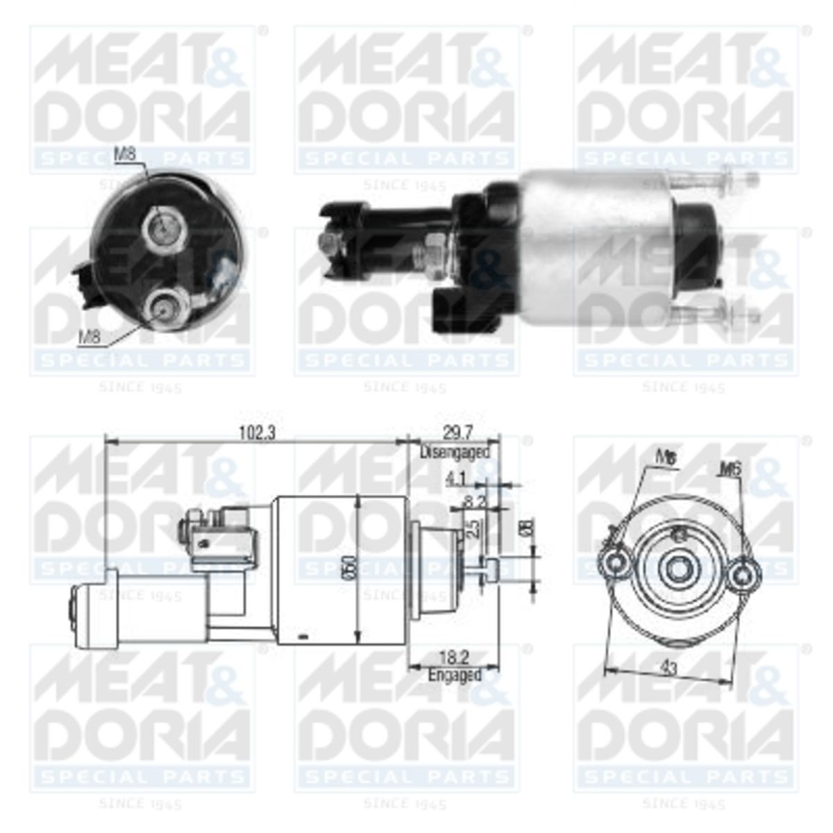 Meat & Doria Magnetschalter, Starter 46315