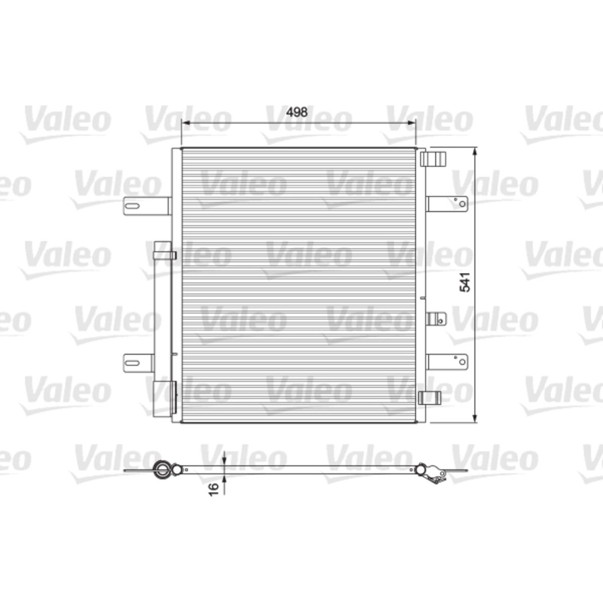 Image of Condensor, airconditioning NIEUW DEEL