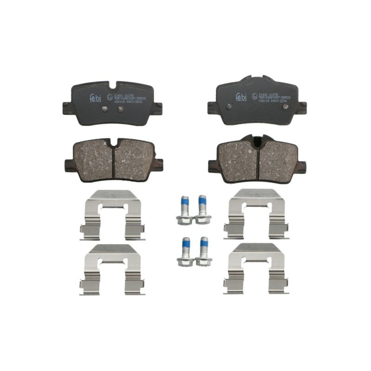 Remblokset  BILSTEIN , achter