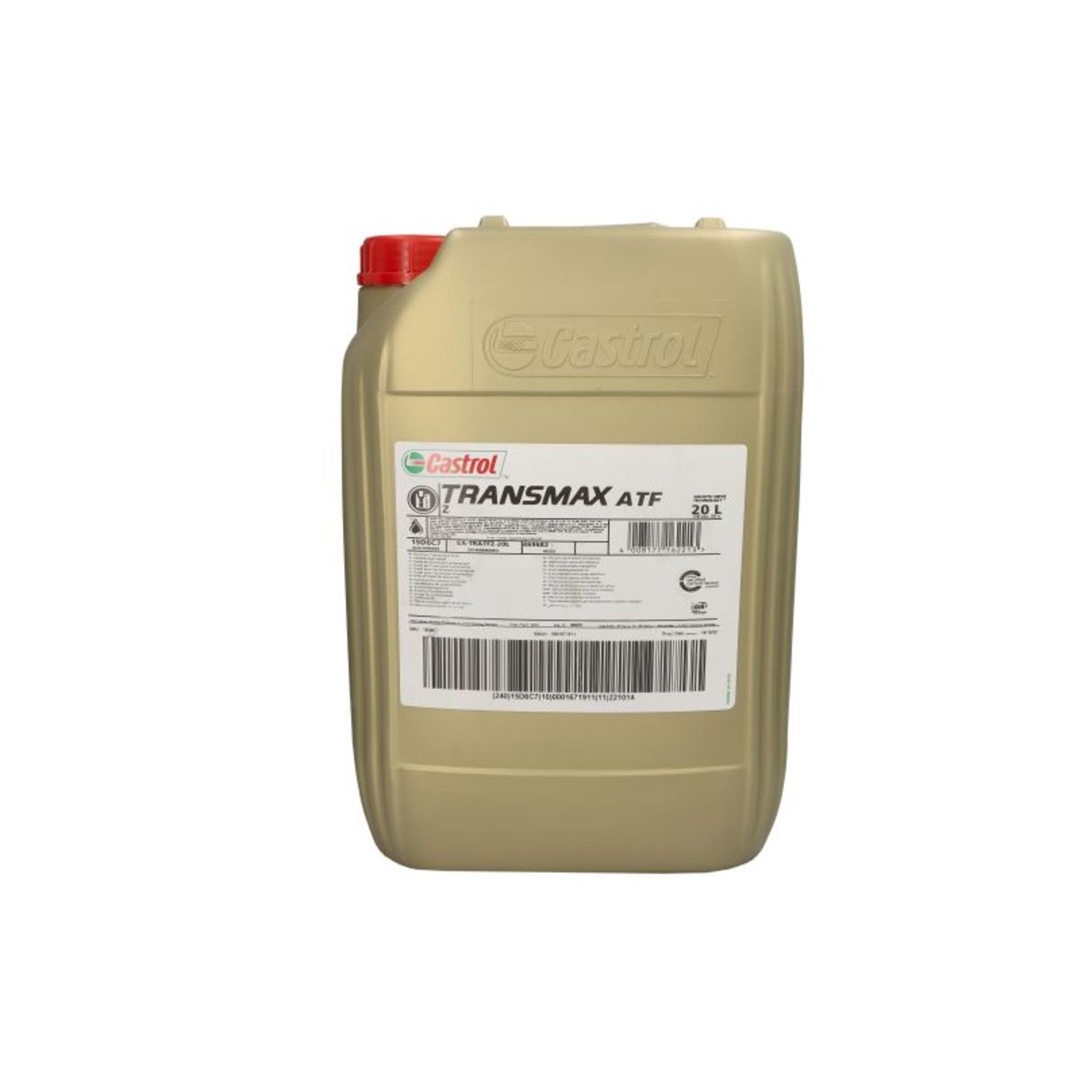 Castrol Versnellingsbakolie  Transmax Z ATF 20L