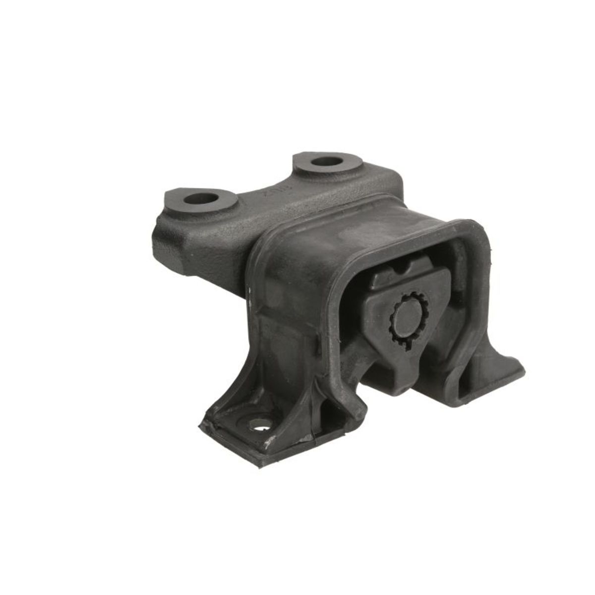 Rubber carrosserie, motorophanging