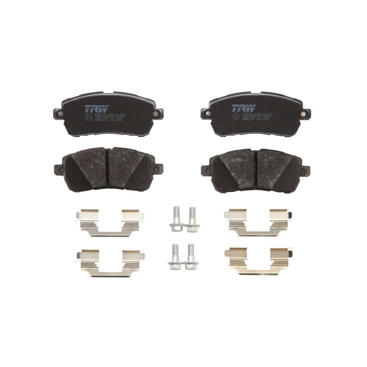 Trw Set Di Pastiglie Freno Gdb2176, Anteriore