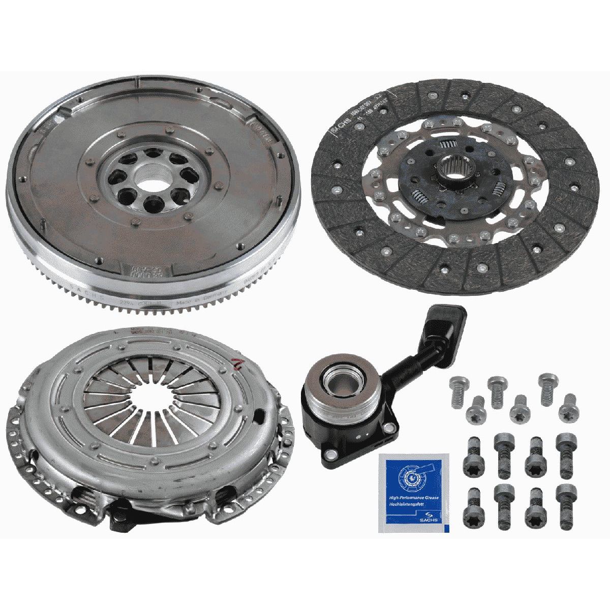 Kit D’Embrayage SACHS ZMS Modul XTend Pour BMW Série 3 E90 Et Autres – Référence 2290 601 127