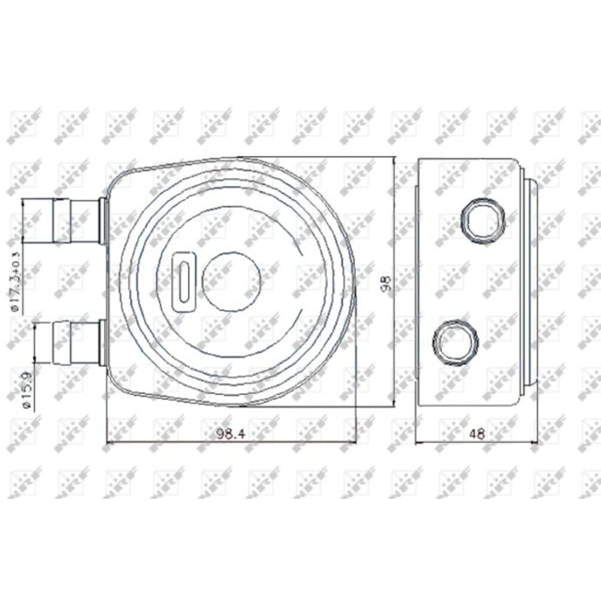 Image of Olie radiator, motorolie