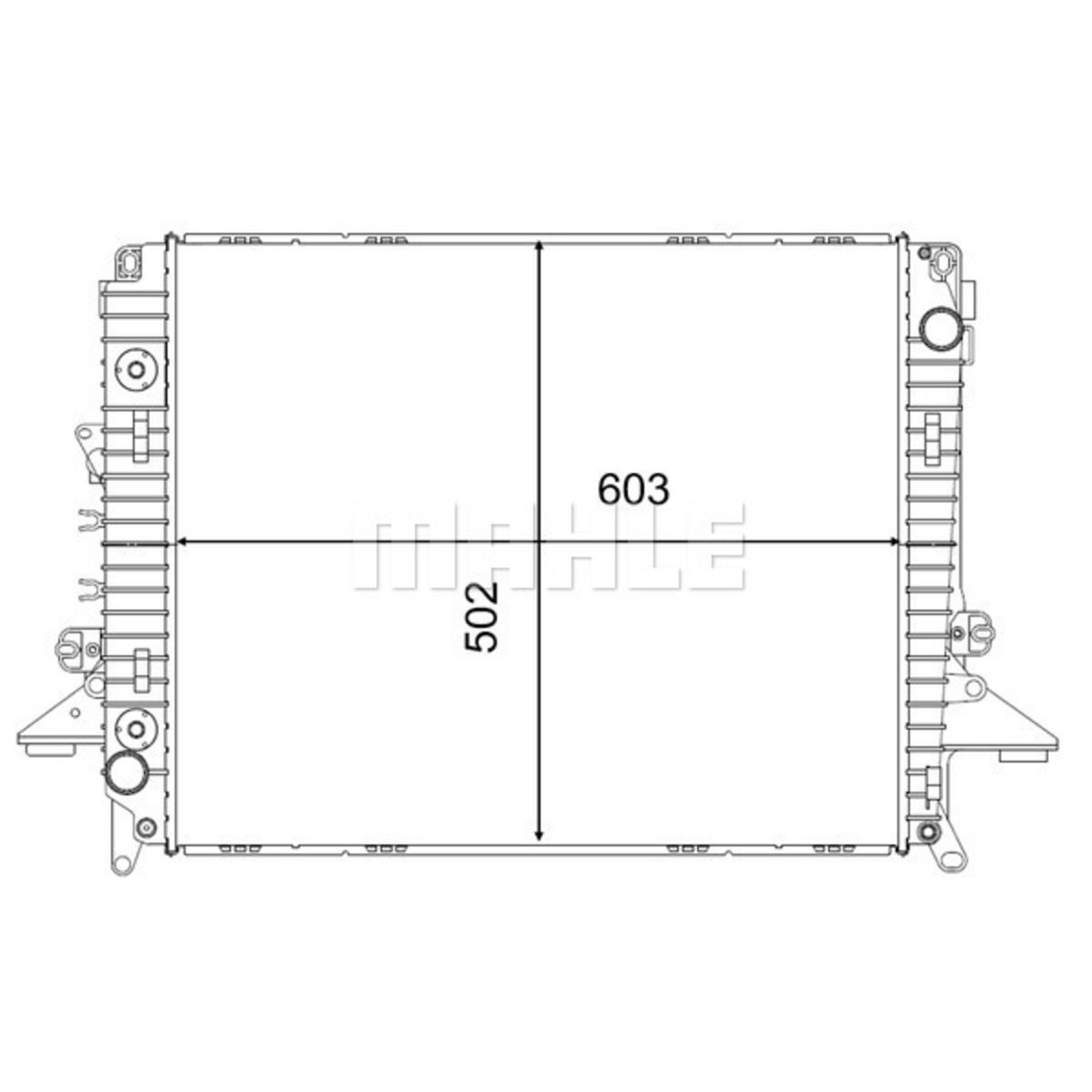 Image of Radiator, motorkoeling