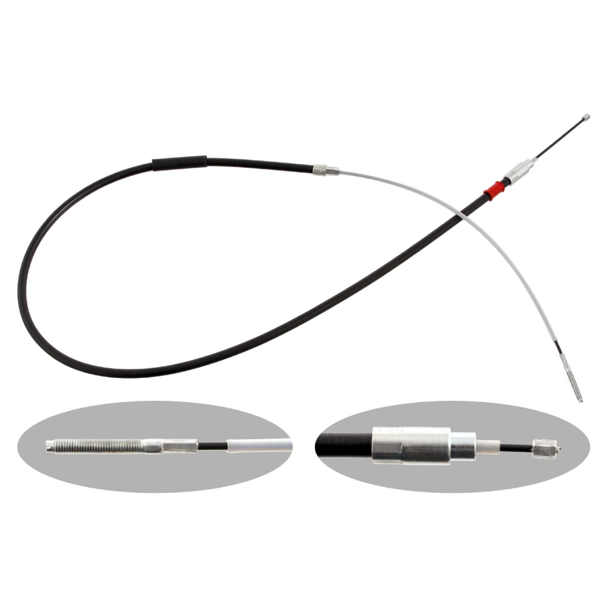 Kabel, parkeerrem  BILSTEIN  rechts
