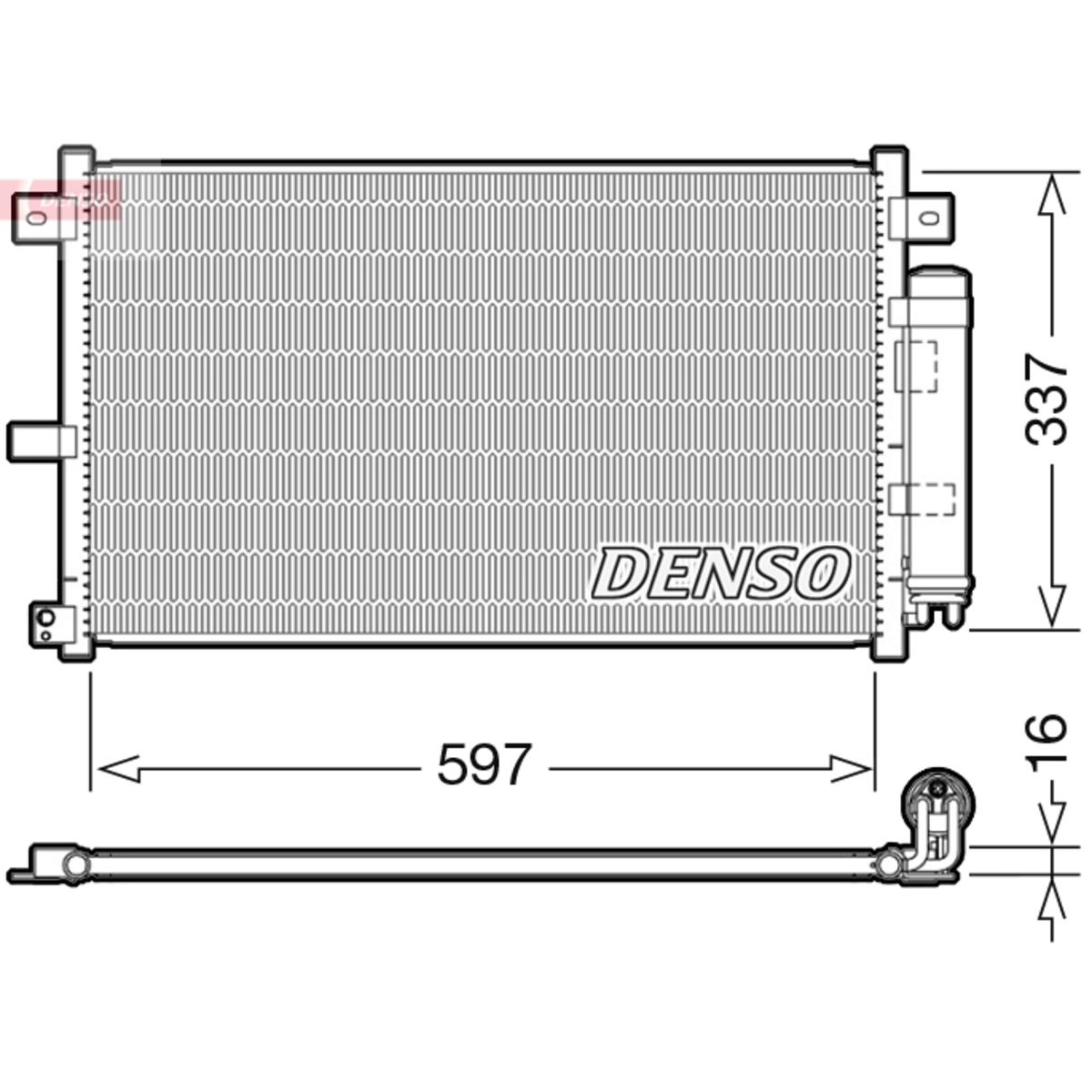 Image of Condensator, airconditioning