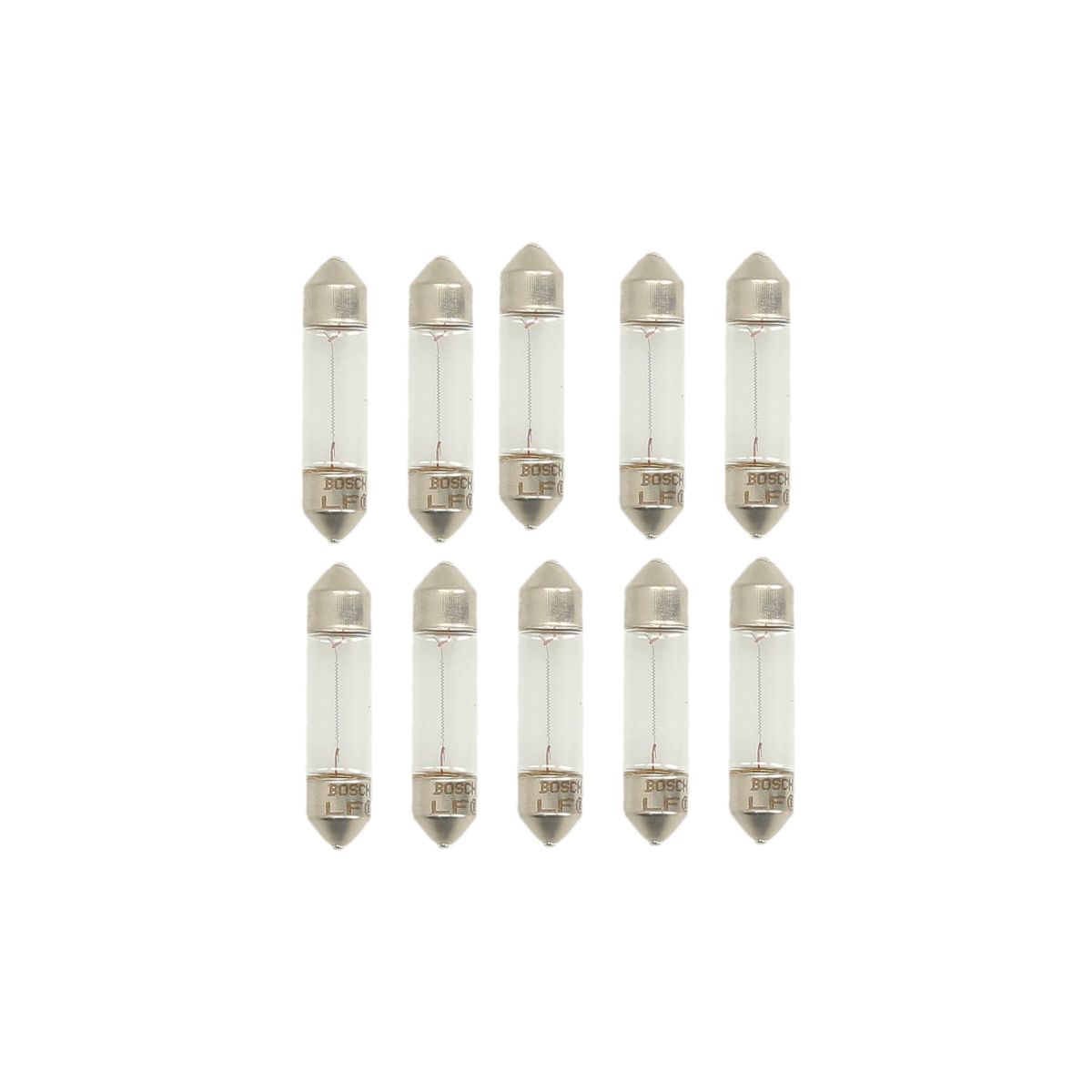 Bosch Lampada Secondaria C5w Trucklight 24V, 5W, 10 Pezzo