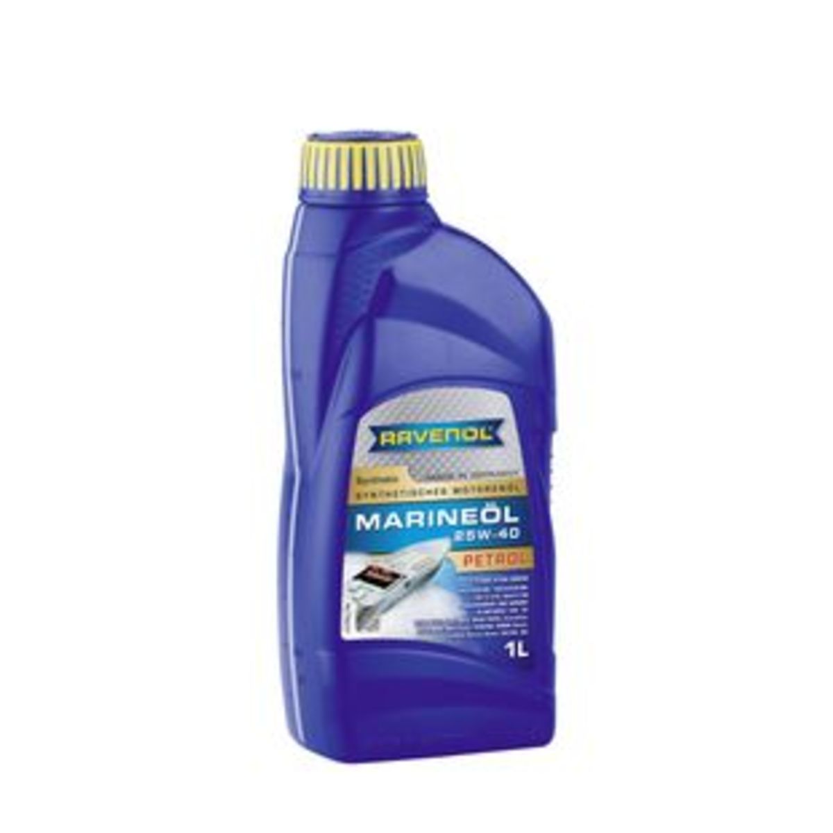 Huile moteur RAVENOL 1162115 Marineöl 25W40 1L