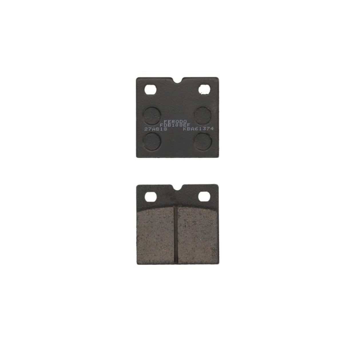 Bremsbelagsatz FERODO FDB108EF vorne, hinten