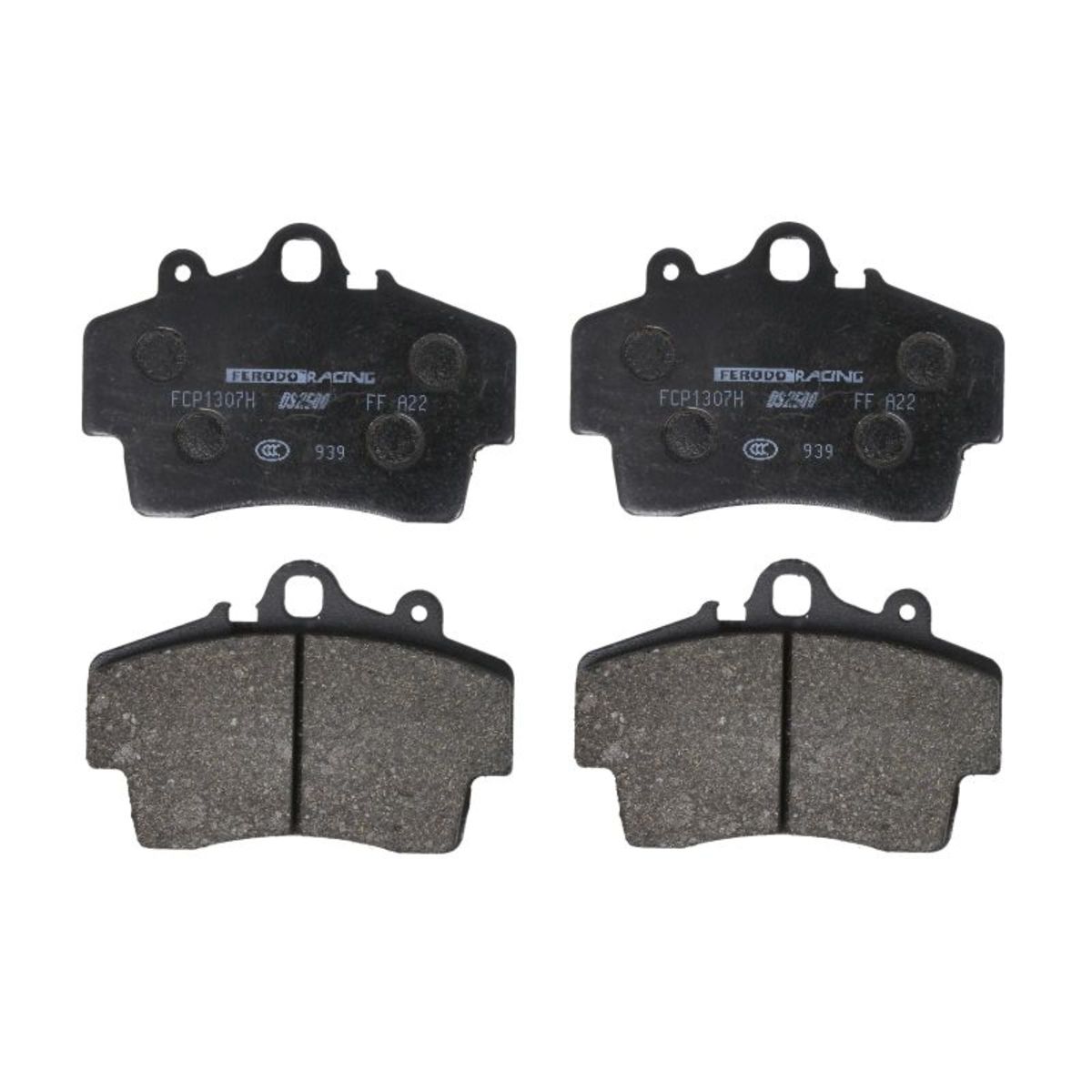 Plaquettes de frein sport non homologuées FERODO FCP1307H
