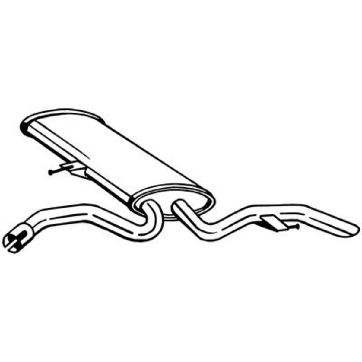 Image of Geluiddemper achter  190-371