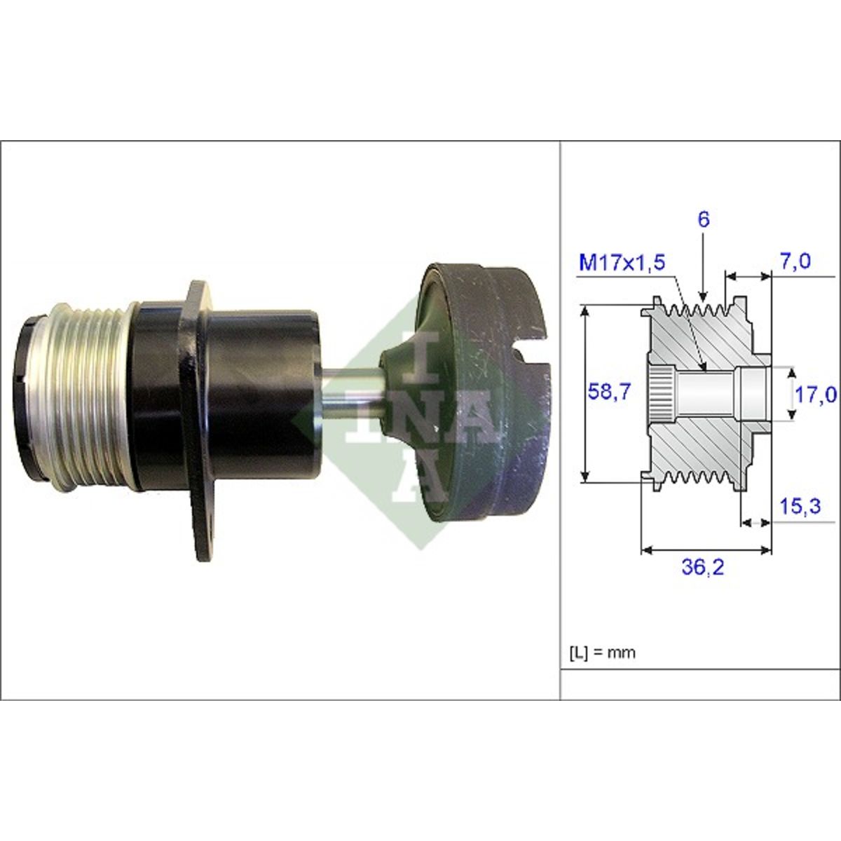 Image of Generator vrijloop