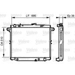 Motorkylare VALEO 734190