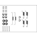 Kit de accesorios, zapatas de freno TEXTAR 97040500