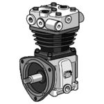 Druckluftkompressor KNORR-BREMSE LK 3902