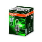 Lámpara incandescente halógena OSRAM H4 Ultra Life 12V, 60/55W