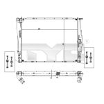 Motorkylare TYC 703-0004