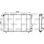 Motorradiateur  VALEO 730184