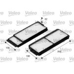 Kupéfilter VALEO 698892