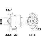 Driefasige generator LETRIKA MG 272