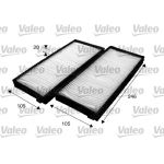 Filtro, aire habitáculo VALEO ESSENTIAL VALEO 715618
