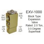 Expansieventiel, smoorklep airconditioning SUNAIR EXV-1000