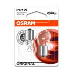 P27/7w lamp OSRAM P21W Standard 12V/21W, 2 Stuk