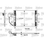 Condensator, airconditioning VALEO 817504