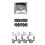 Kit de accesorios, pastillas de frenos TEXTAR 82504400