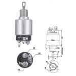 Interruptor magnético, motor de arranque MAGNETI MARELLI 940113050558