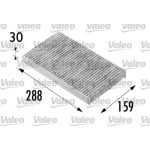 Kupéfilter VALEO 698687