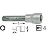 Steckschlüsseleinsatz mit Bohrung 1/2" TORX HAZET HAZ 992LG-T70
