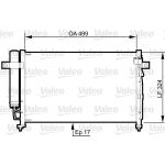 Condensator, airconditioning VALEO 814341