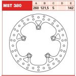 Remschijf TRW MST380, 1 Stuk
