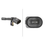 ABS-sensor HELLA 6PU 012 039-031