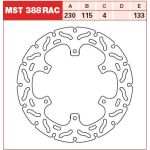 Disque de frein TRW MST388RAC, 1 pièce