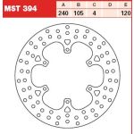 Remschijf TRW MST394, 1 Stuk